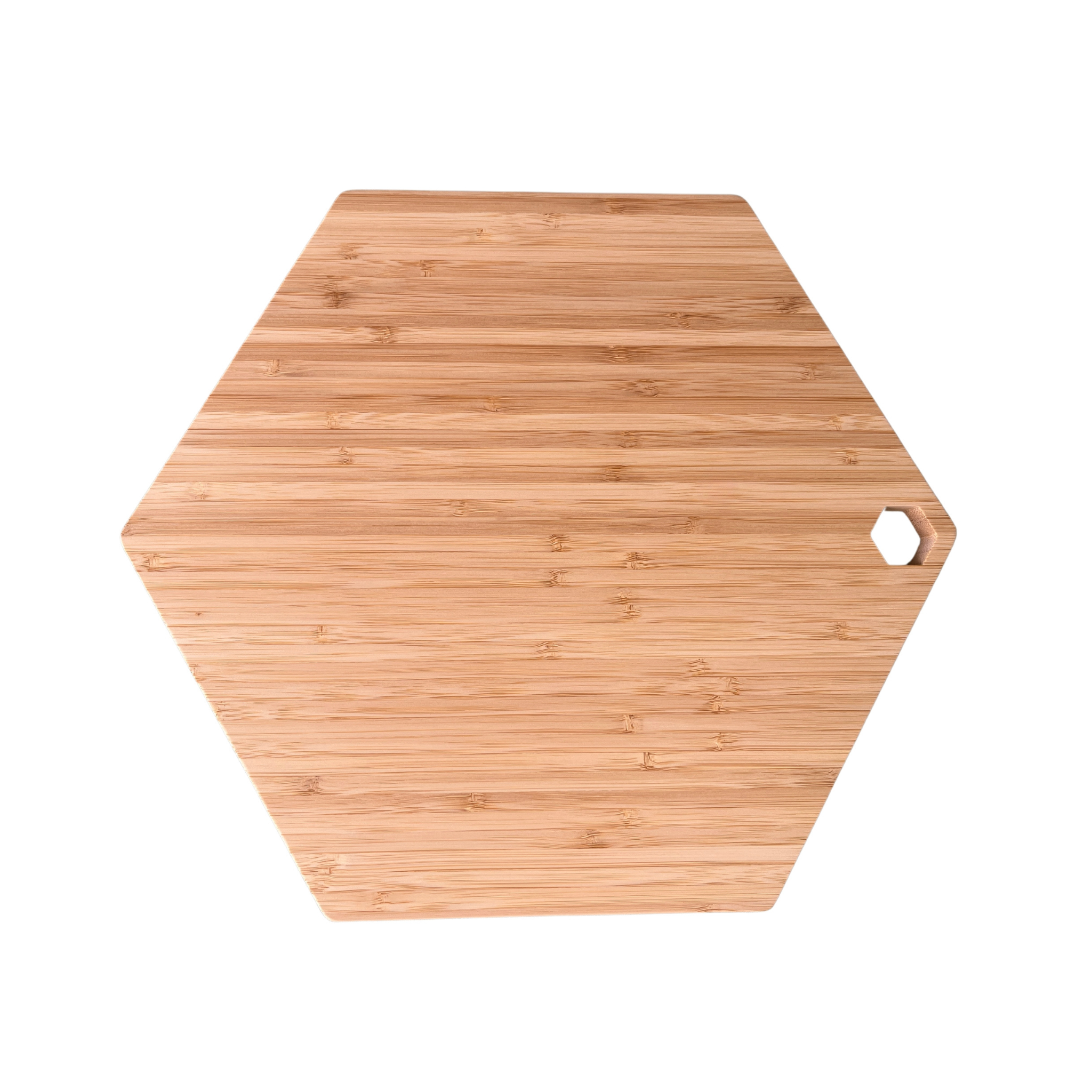 BAMBOYAMA. Tabla de cortar hexagonal con soportes para dispositivos móviles - Imagen 3